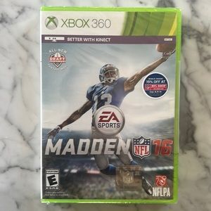 NWT Madden 16 Xbox 360